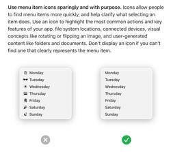 Chapter HIG on menu icons image.